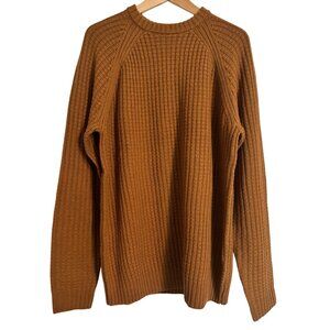 Royal Robbins Westland's Crew Size XL Seawool Series Knit NWT Carmel $130 Sweate